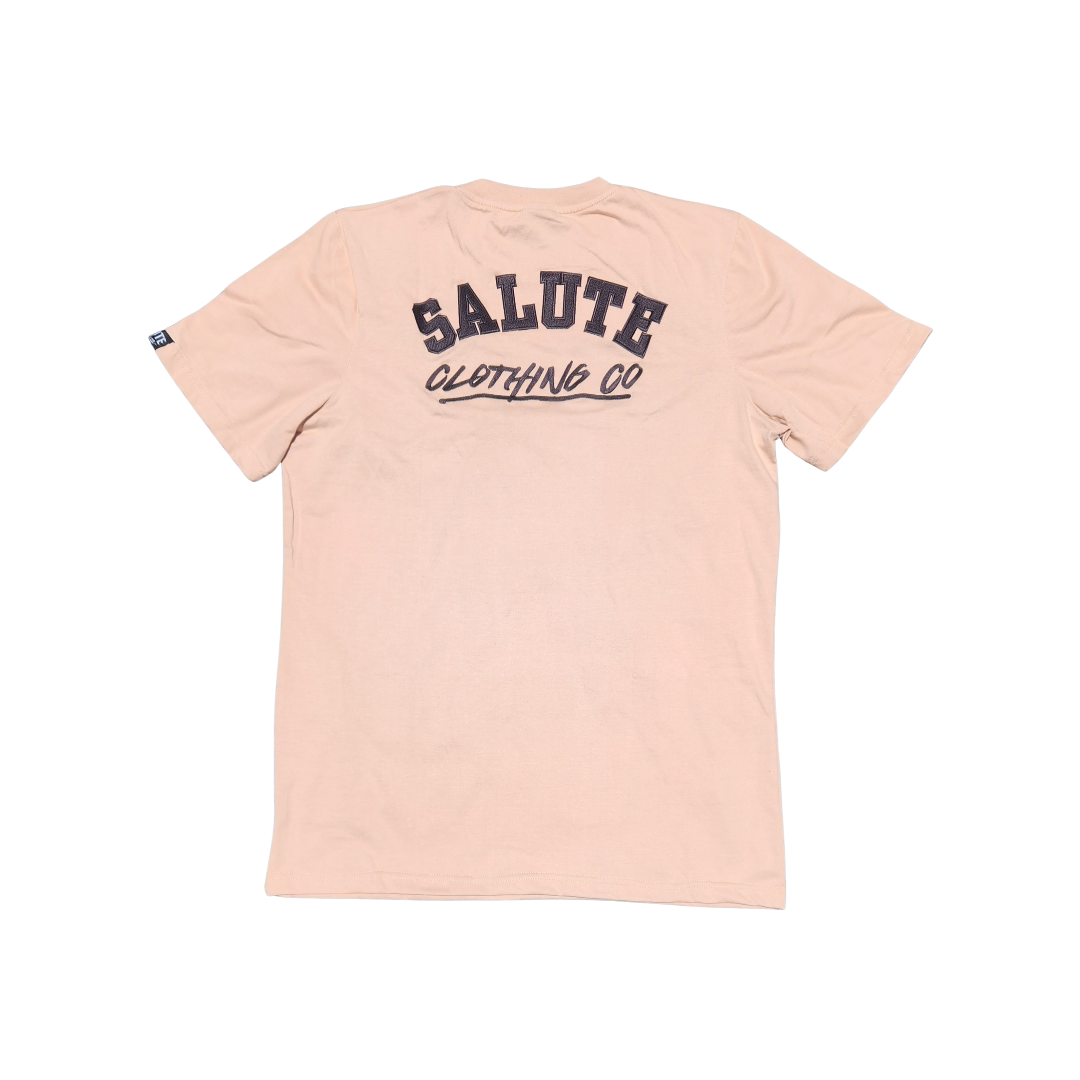 Salute Clothing Co. Tan Tee