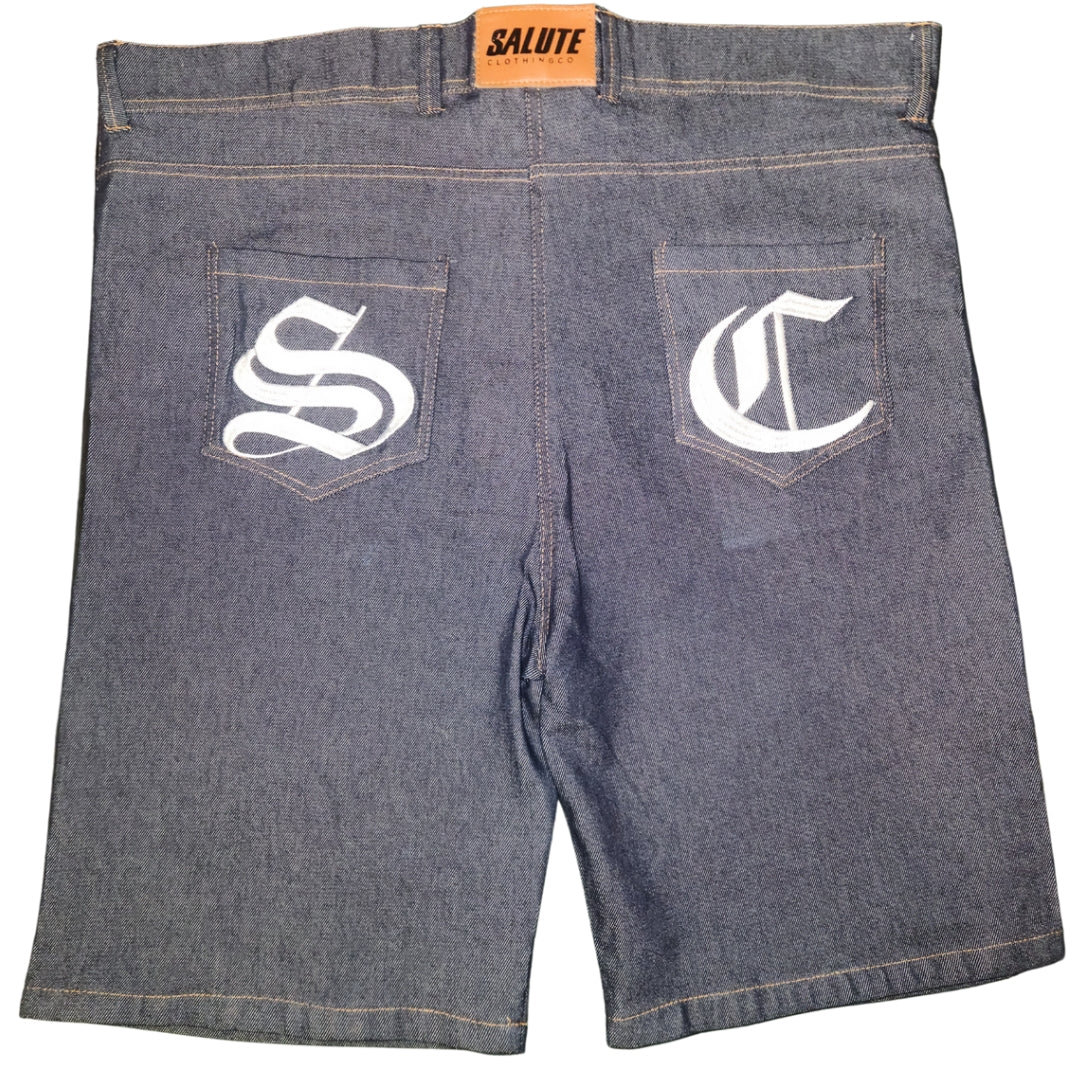 Blue Jean Shorts