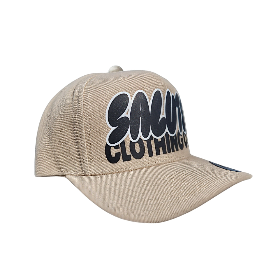 Tan Salute Snapback