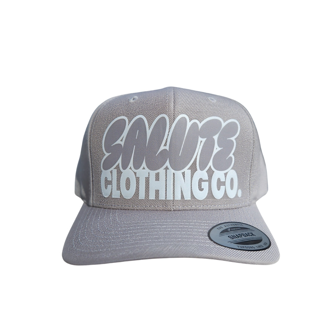 Grey Salute Snapback