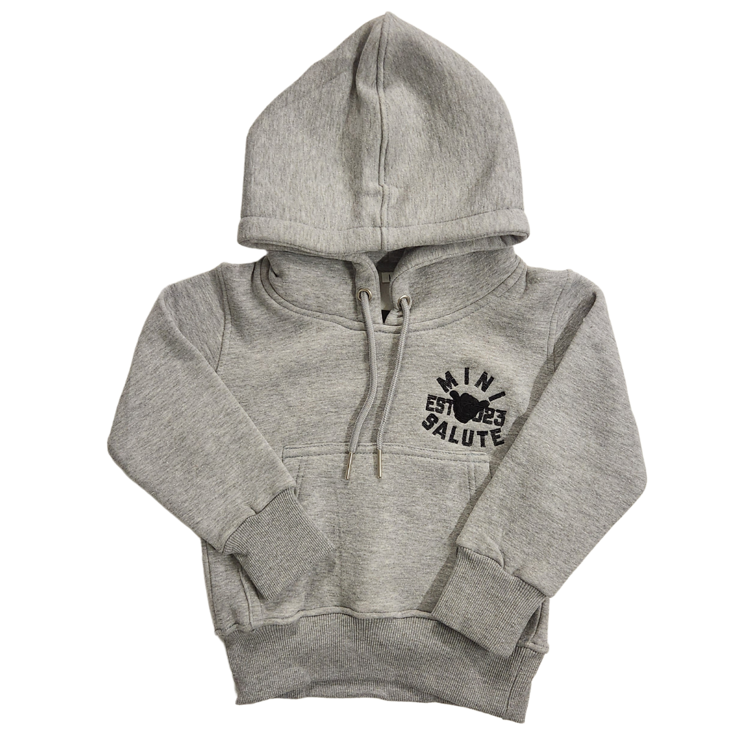 Kids Grey Mini Salute Tracksuit