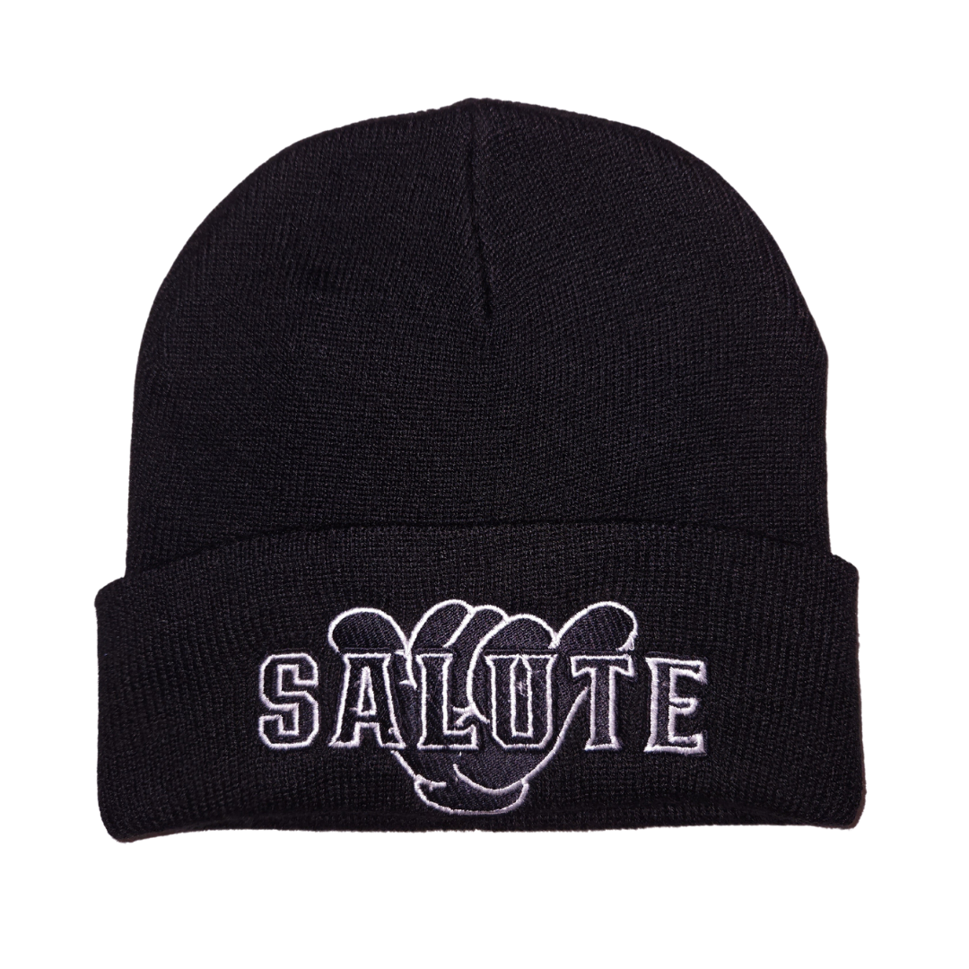 Black SALUTE Beanie