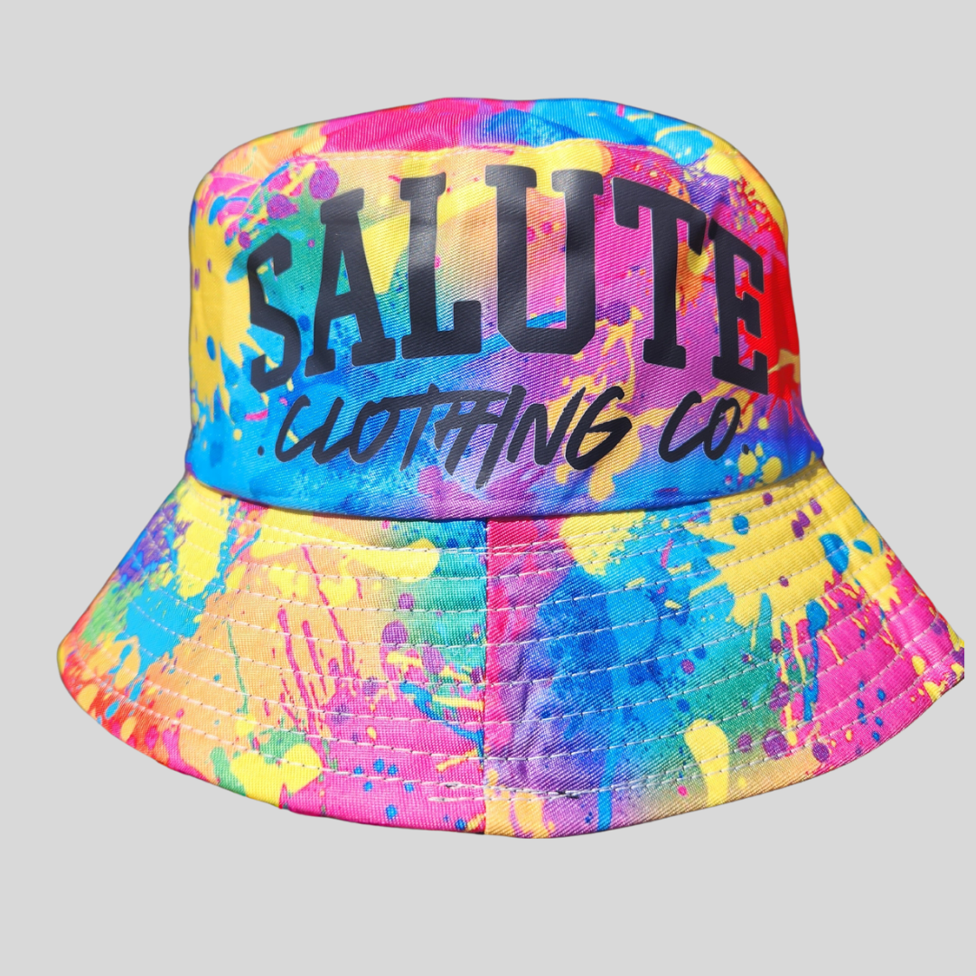 Salute Clothing Co. Paint Splat Bucket Hat