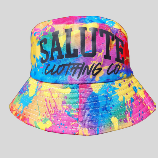 Salute Clothing Co. Paint Splat Bucket Hat