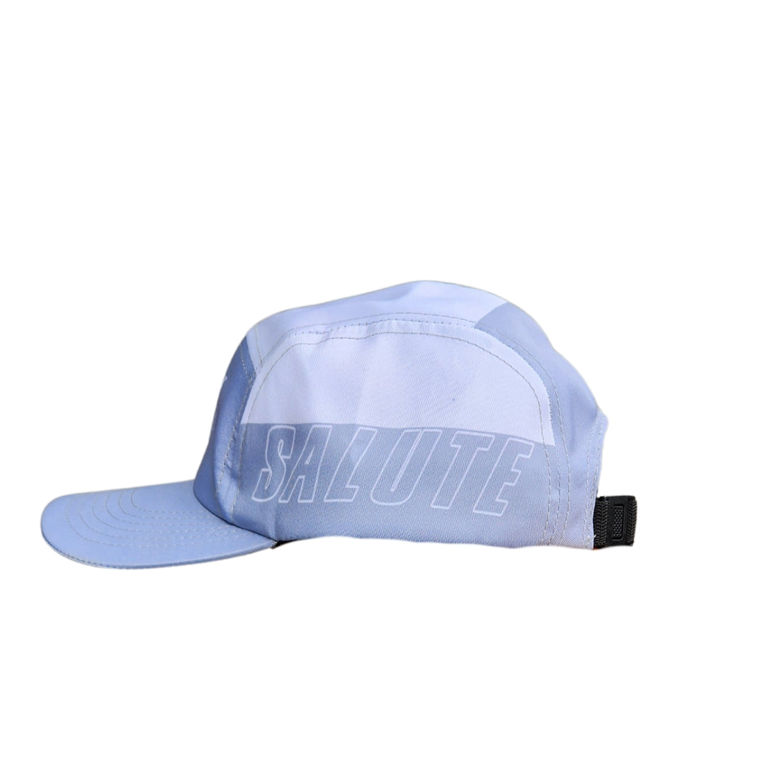 Grey 5 Panel Sports Cap