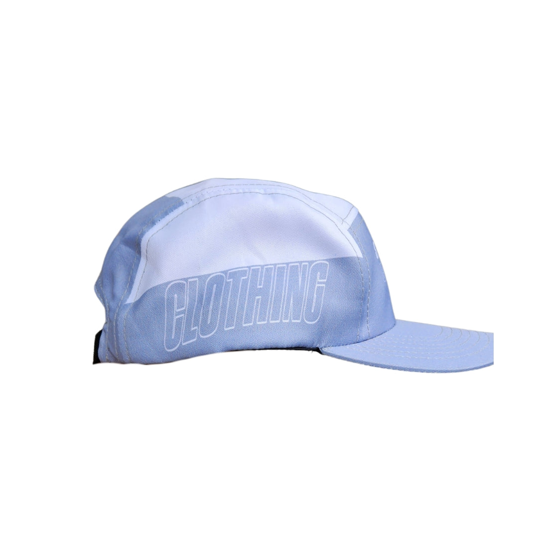 Grey 5 Panel Sports Cap