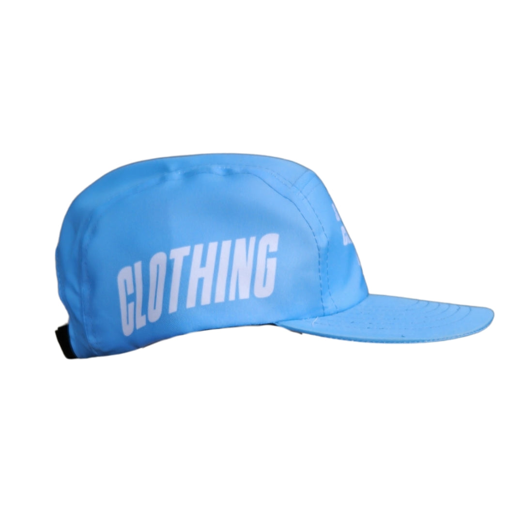 Blue 5 Panel Sports Cap