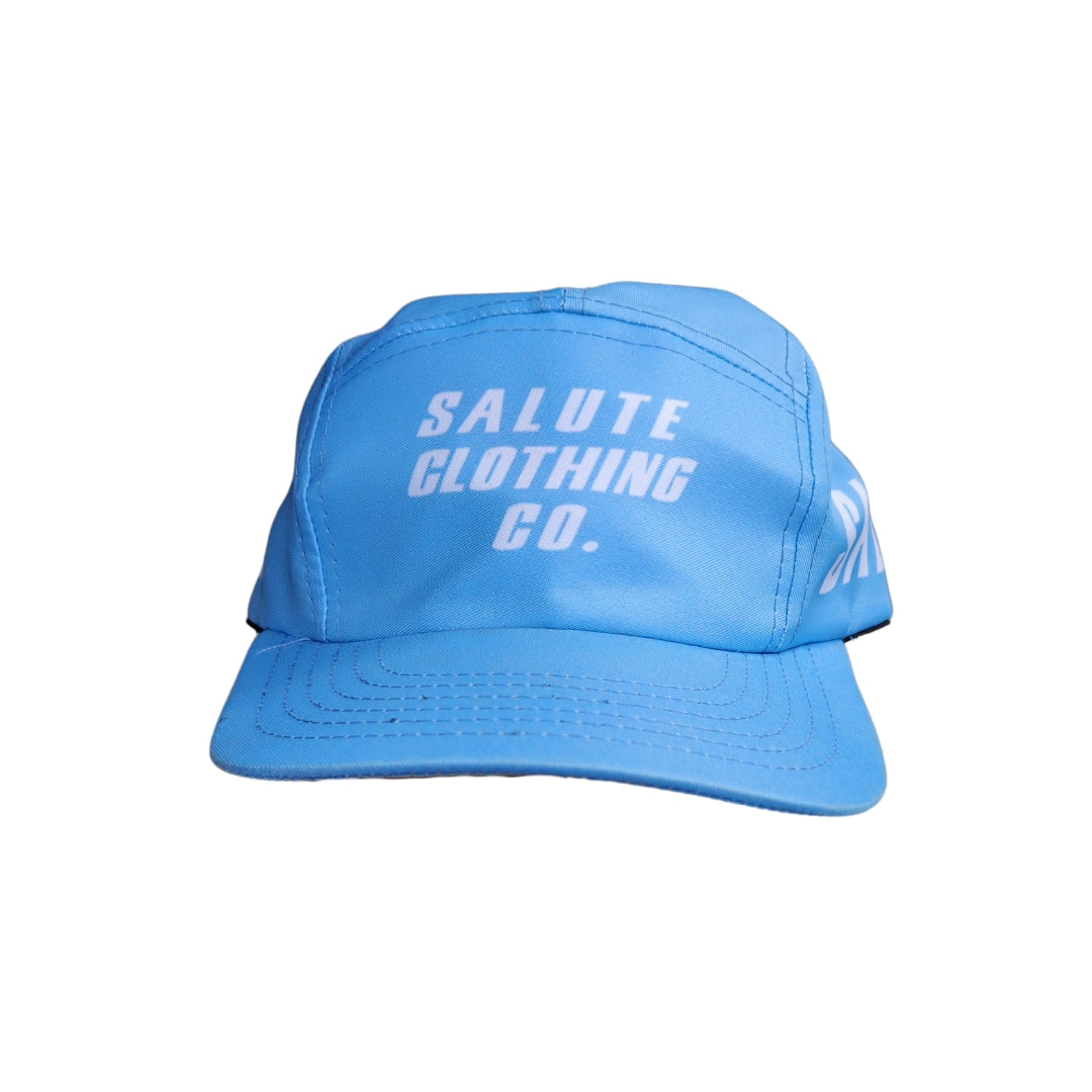 Blue 5 Panel Sports Cap