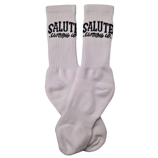 White SC 2.0 Socks