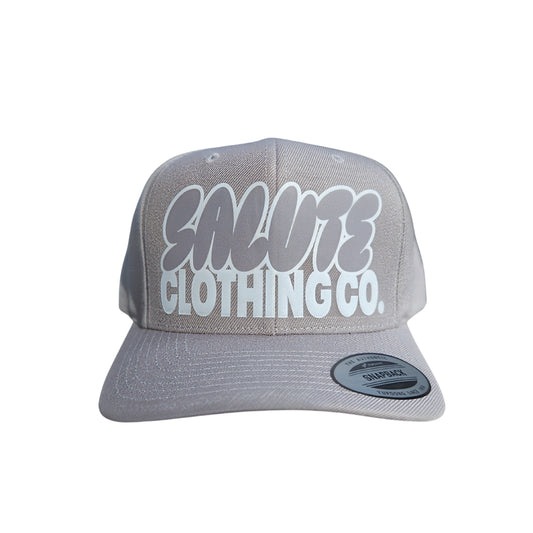 Grey Salute Snapback